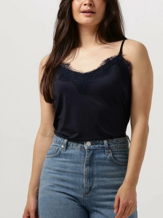 Foto van product Coster Copenhagen Top ' ROSIE ' nachtblauw