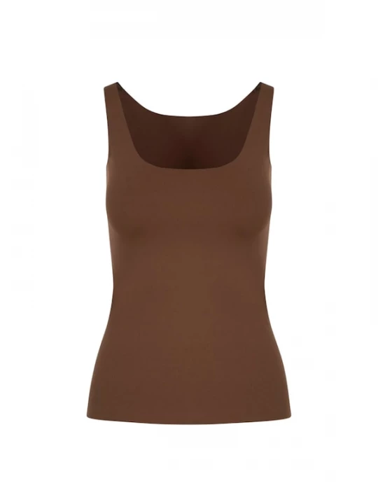 Foto van product Coster Copenhagen Top ' VIDA ' bruin