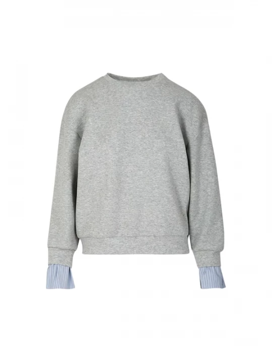 Foto van product Coster Copenhagen Trui ' Sweatshirt ' grijs gemêleerd