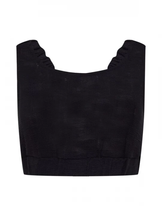 Foto van product Cotton On Curve Gebreide top zwart