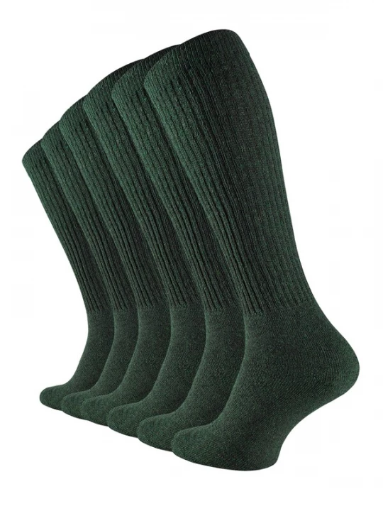Foto van product Cotton Prime Kniekousen donkergroen