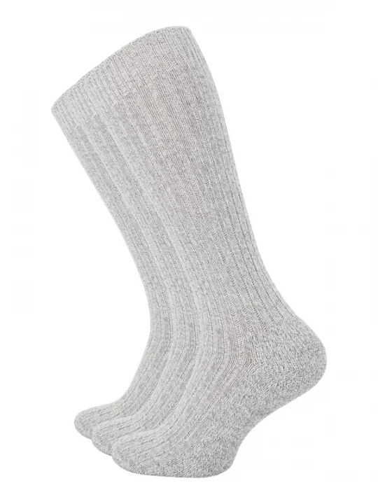 Foto van product Cotton Prime Kniekousen grijs gemêleerd