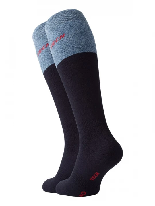 Foto van product Cotton Prime Kniekousen saffier / rood / zwart