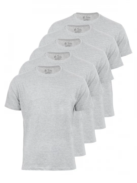 Foto van product Cotton Prime Shirt grijs gemêleerd