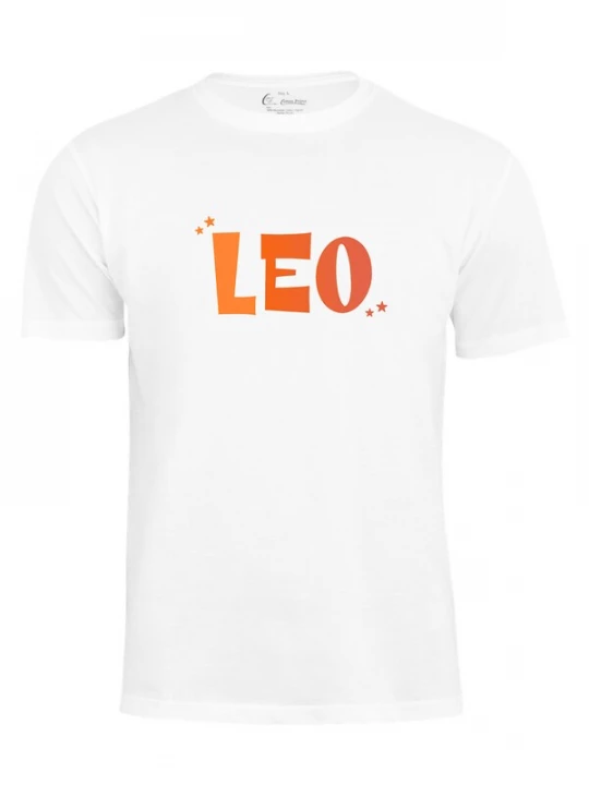 Foto van product Cotton Prime Shirt 'Löwe' oranje / wit