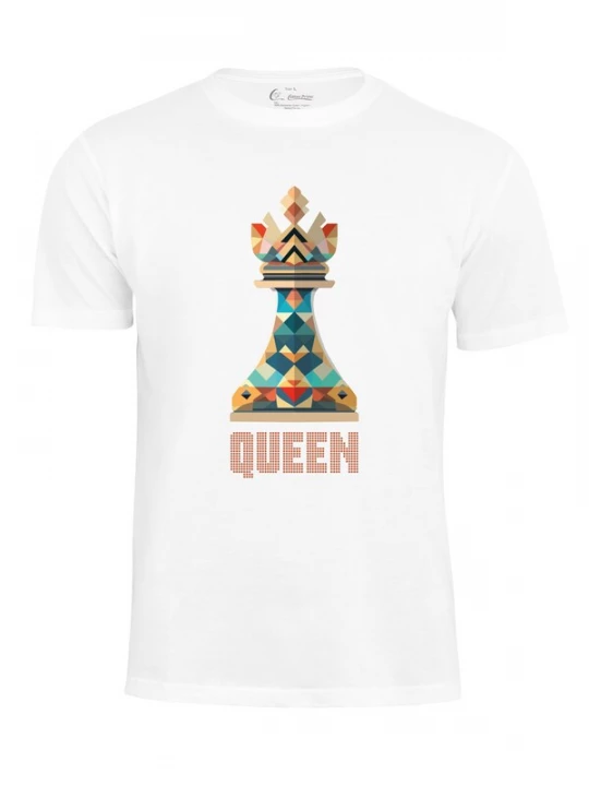 Foto van product Cotton Prime Shirt 'Queen' turquoise / honing / petrol / wit