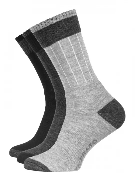 Foto van product Cotton Prime Sokken antraciet / grijs gemêleerd / zwart