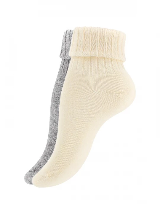 Foto van product Cotton Prime Sokken beige / grijs gemêleerd