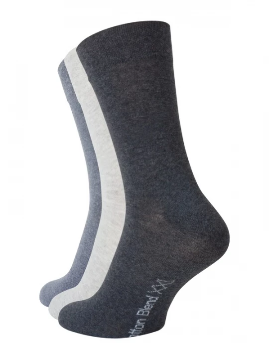 Foto van product Cotton Prime Sokken grijs / antraciet / lichtgrijs