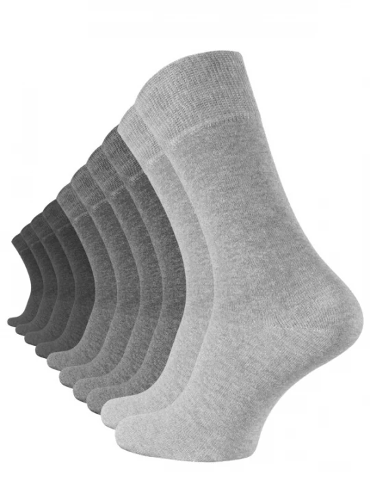 Foto van product Cotton Prime Sokken grijs / lichtgrijs / donkergrijs