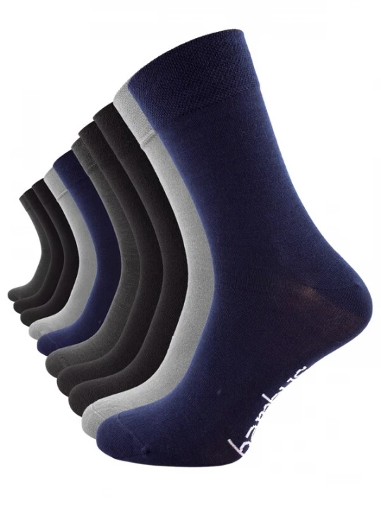 Foto van product Cotton Prime Sokken navy / antraciet / grafiet / lichtgrijs / zwart