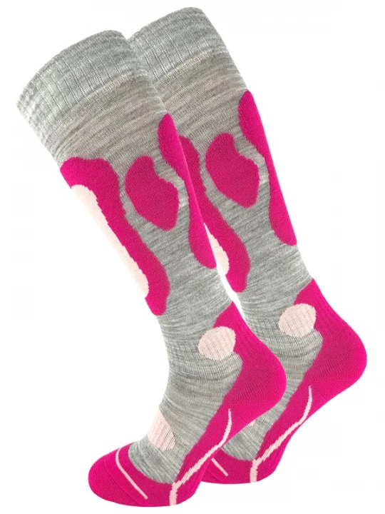 Foto van product Cotton Prime Sportsokken grijs / pink