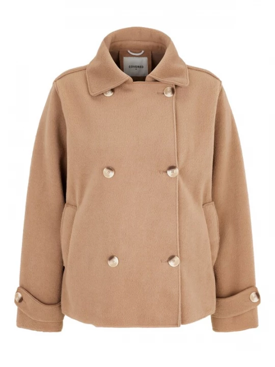 Foto van product Covered Tussenjas 'WISAL' camel
