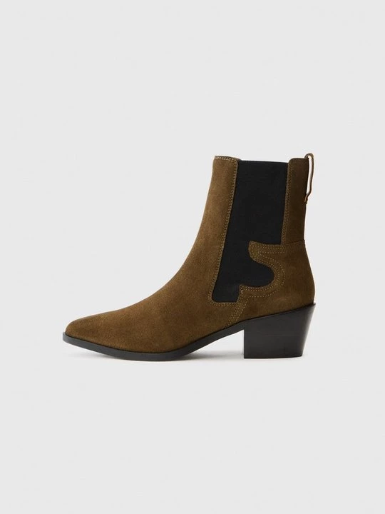 Foto van product Cowboy- / Bikerlaarsjes AllSaints kaki