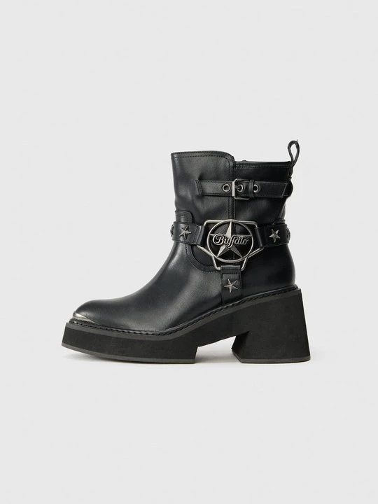 Foto van product Cowboy- / Bikerlaarsjes Buffalo zwart