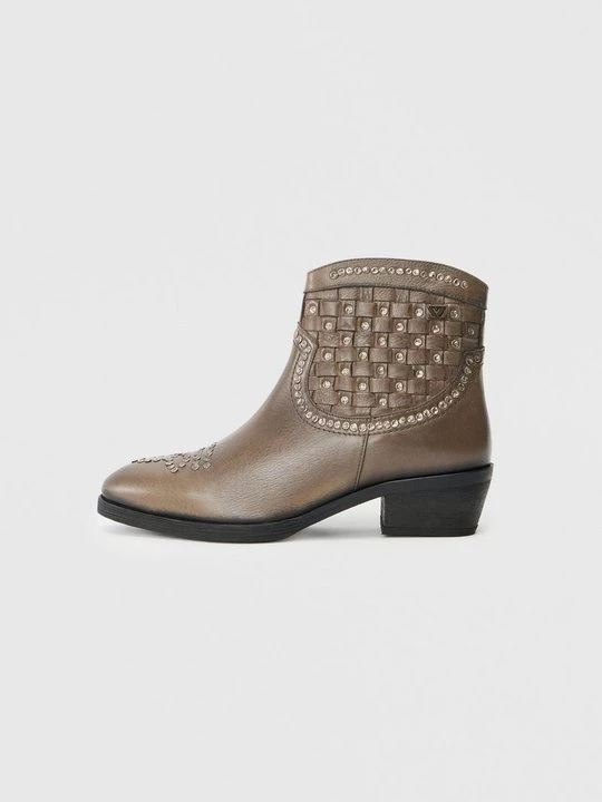 Foto van product Cowboy- / Bikerlaarsjes Lazamani bruin