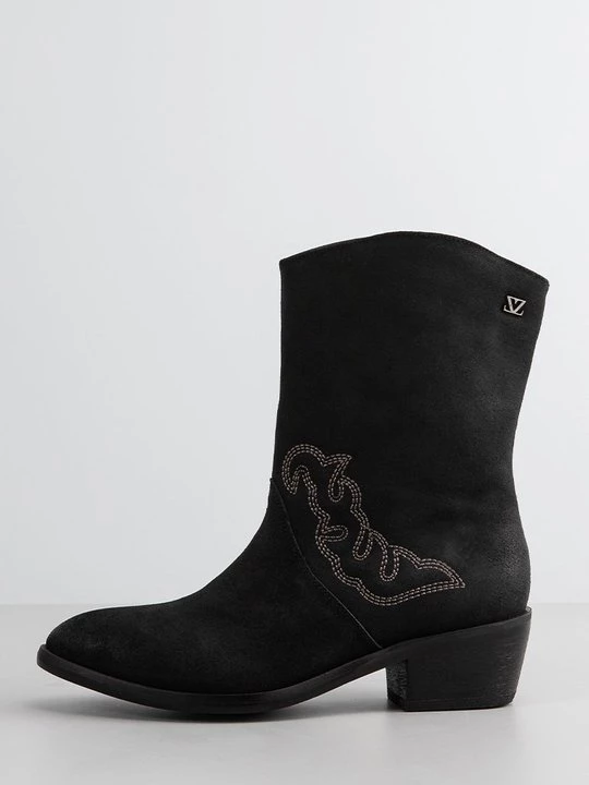 Foto van product Cowboy- / Bikerlaarsjes Lazamani zwart
