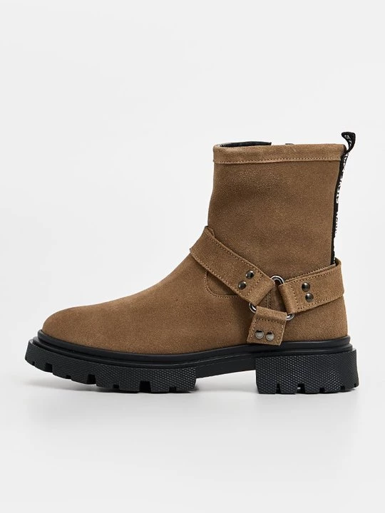 Foto van product Cowboy- / Bikerlaarsjes Steve Madden donkerbruin