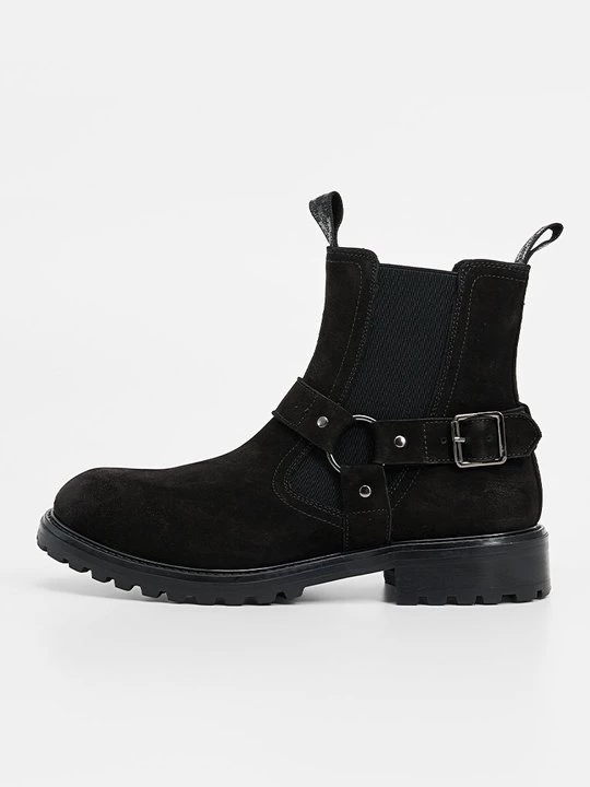 Foto van product Cowboy- / Bikerlaarsjes Steve Madden zwart