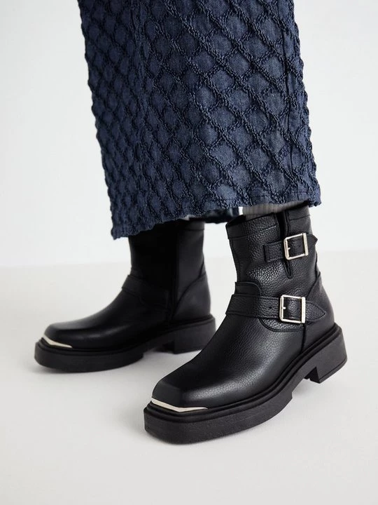Foto van product Cowboy- / Bikerlaarsjes Steve Madden zwart