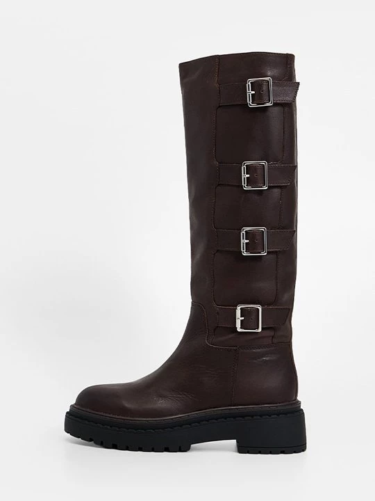 Foto van product Cowboy- / Bikerlaarzen Steve Madden donkerbruin