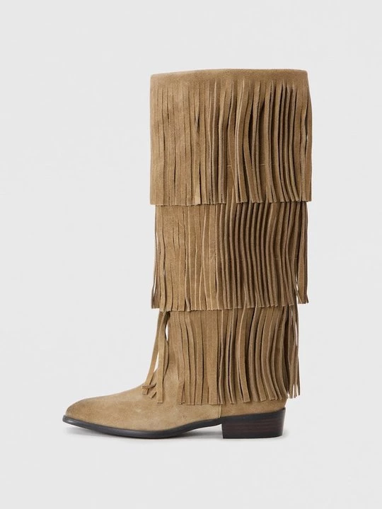Foto van product Cowboy- / Bikerlaarzen Steve Madden taupe