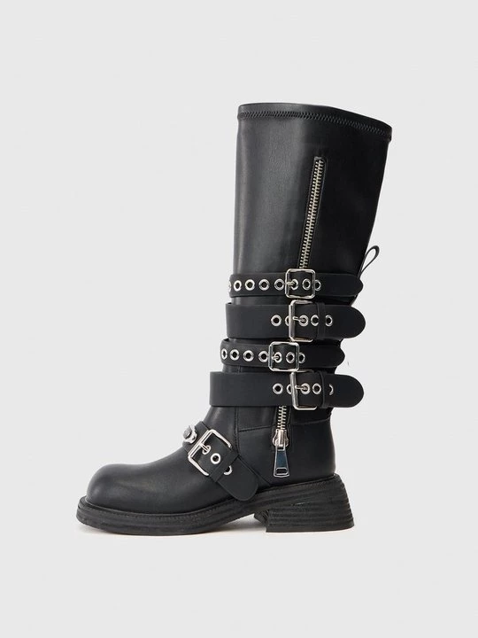 Foto van product Cowboy- / Bikerlaarzen Steve Madden zwart