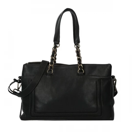 Foto van product Cowboysbag Schoudertas 'Chained Barton' zwart