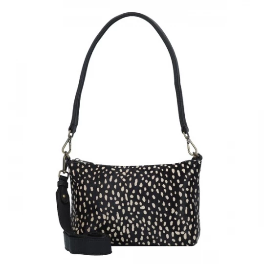 Foto van product Cowboysbag Schoudertas 'Westerville' zwart / wit