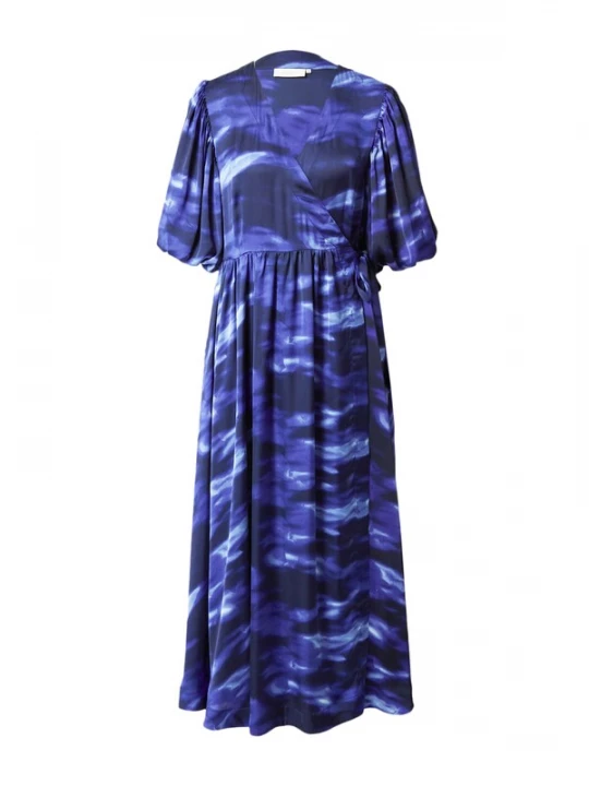 Foto van product Cph Muse Jurk 'MAE' blauw / navy / lichtblauw