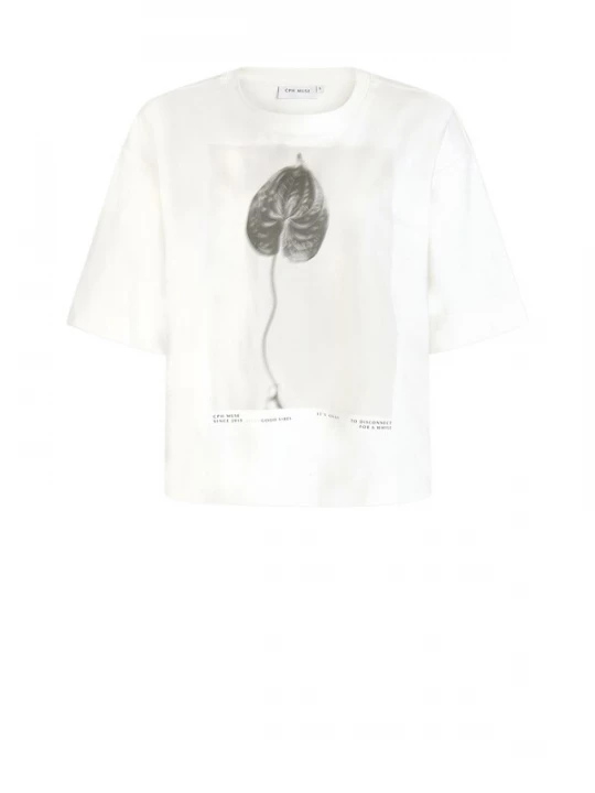 Foto van product Cph Muse Shirt 'MUSE' crème / zwart