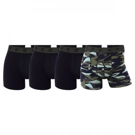 Foto van product CR7 - Cristiano Ronaldo Boxershorts gemengde kleuren / zwart