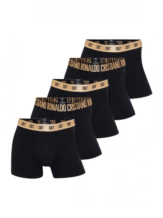 Foto van product CR7 - Cristiano Ronaldo Boxershorts goud / zwart