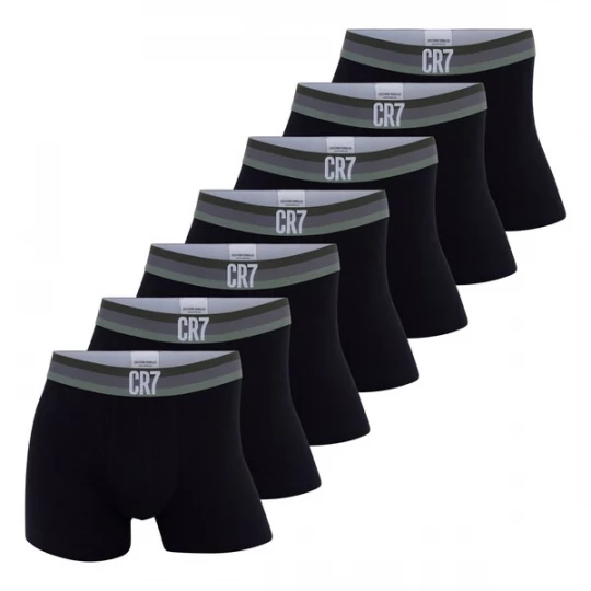 Foto van product CR7 - Cristiano Ronaldo Boxershorts grijs / groen / zwart