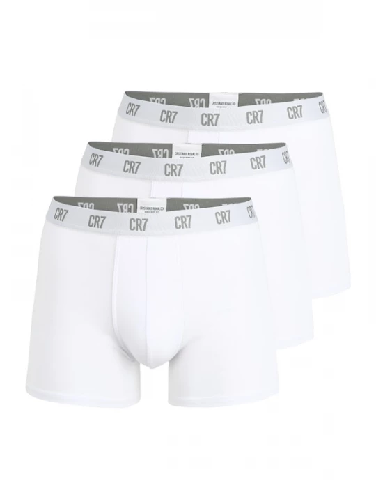 Foto van product CR7 - Cristiano Ronaldo Boxershorts grijs / wit
