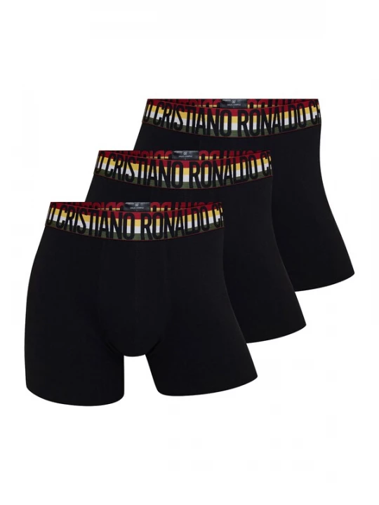Foto van product CR7 - Cristiano Ronaldo Boxershorts 'World Cup Edition' geel / groen / rood / zwart