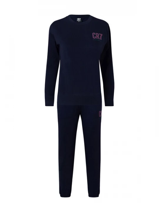 Foto van product CR7 - Cristiano Ronaldo Nachtkledij ' Boys BASIC Long ' blauw / nachtblauw
