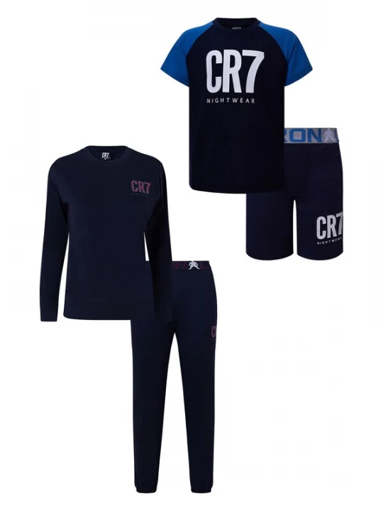Foto van product CR7 - Cristiano Ronaldo Nachtkledij ' CR7 ' blauw / donkerblauw / grijs / wit