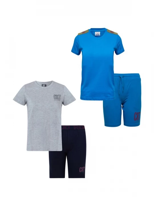 Foto van product CR7 - Cristiano Ronaldo Nachtkledij ' CR7 ' blauw / navy / grijs gemêleerd