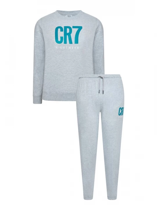 Foto van product CR7 - Cristiano Ronaldo Nachtkledij 'KIDS' blauw / grijs / wit