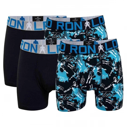Foto van product CR7 - Cristiano Ronaldo Onderbroek aqua / lichtgrijs / zwart / wit