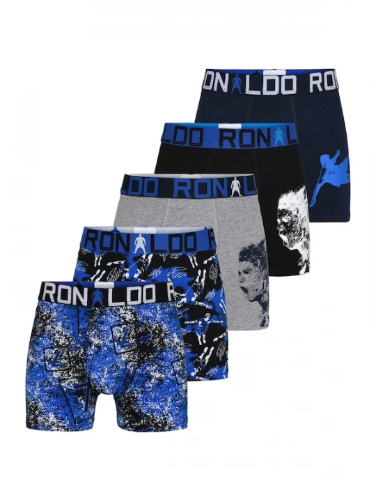 Foto van product CR7 - Cristiano Ronaldo Onderbroek blauw / grijs gemêleerd / zwart / wit