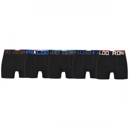 Foto van product CR7 - Cristiano Ronaldo Onderbroek ' CR7 Logo ' hemelsblauw / oranjerood / zwart / wit