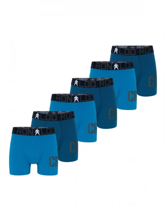 Foto van product CR7 - Cristiano Ronaldo Onderbroek ' World Cup ' blauw / cyaan blauw / zwart / wit