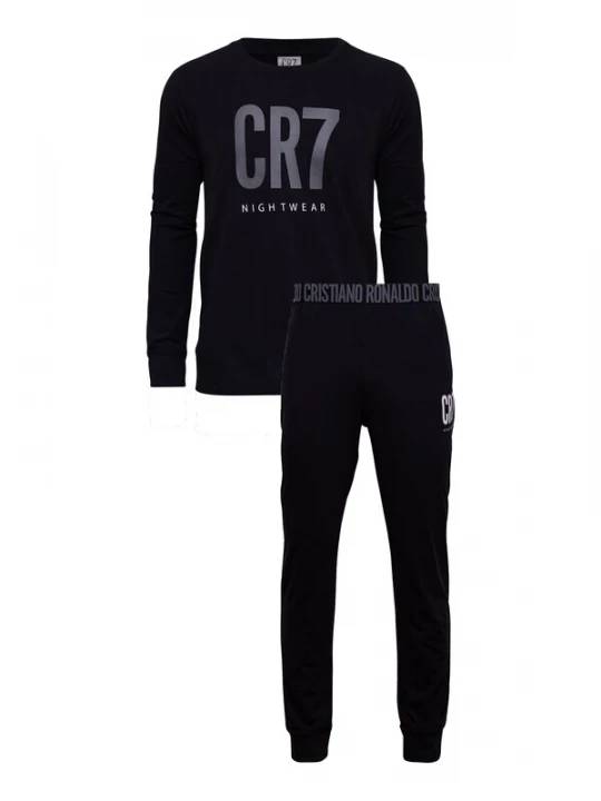 Foto van product CR7 - Cristiano Ronaldo Pyjama lang 'Homewear' blauw / zwart