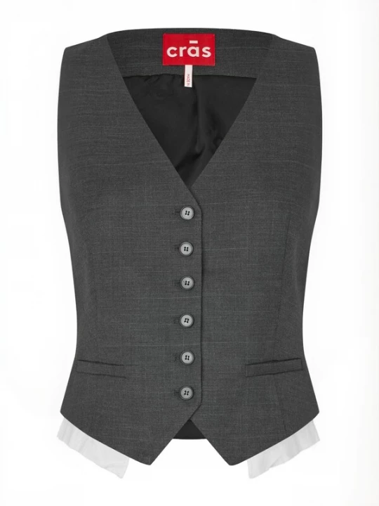 Foto van product Crās Bodywarmer ' Lanacras ' donkergrijs
