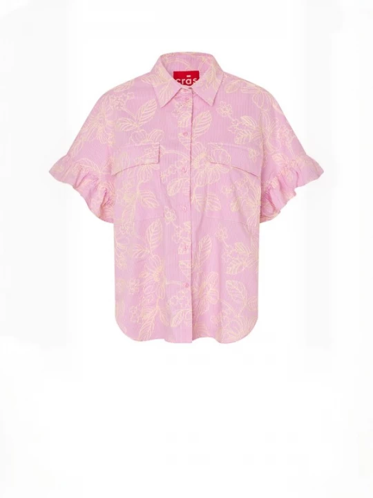 Foto van product Crās Shirt ' Barberacras ' pink
