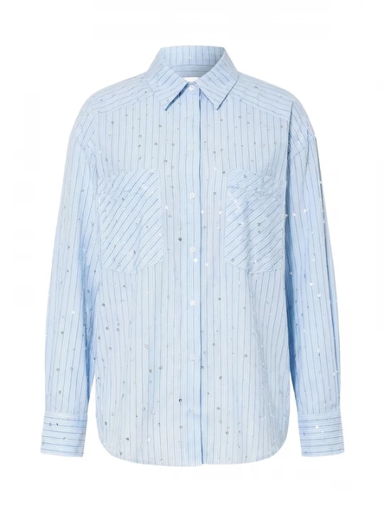 Foto van product Crās Shirt ' Elliecras ' blauw