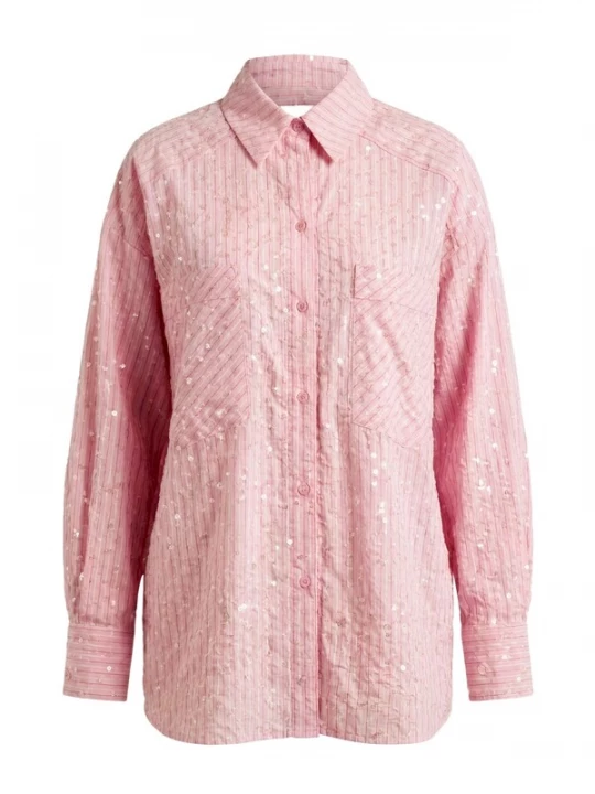 Foto van product Crās Shirt ' Elliecras ' oudroze