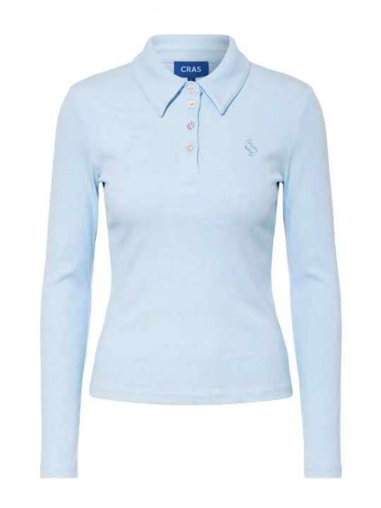 Foto van product Crās Shirt ' Ivonecras ' lichtblauw